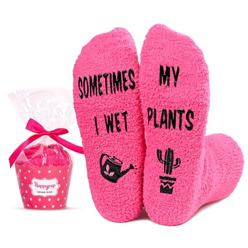 Zmart Plant Gifts - Funny Sunflower Plant Socks, Gardening Gifts for Women