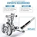 Maxorber 2pcs Rear Left Right Shocks Struts Absorber Compatible with 2000 BMW 323Ci 328Ci,2001-2006 BMW 325Ci 330Ci,2001-2005 BMW 325i 330i 330xi,1999-2000 BMW 323i,BMW 328i 323is 328is 343352 5988