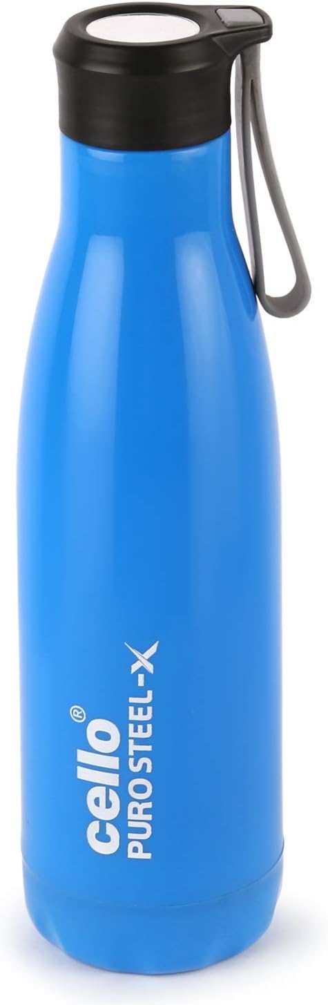 Cello Puro Steel-X Rover Stainless Steel Water Bottle 900ml Blue
