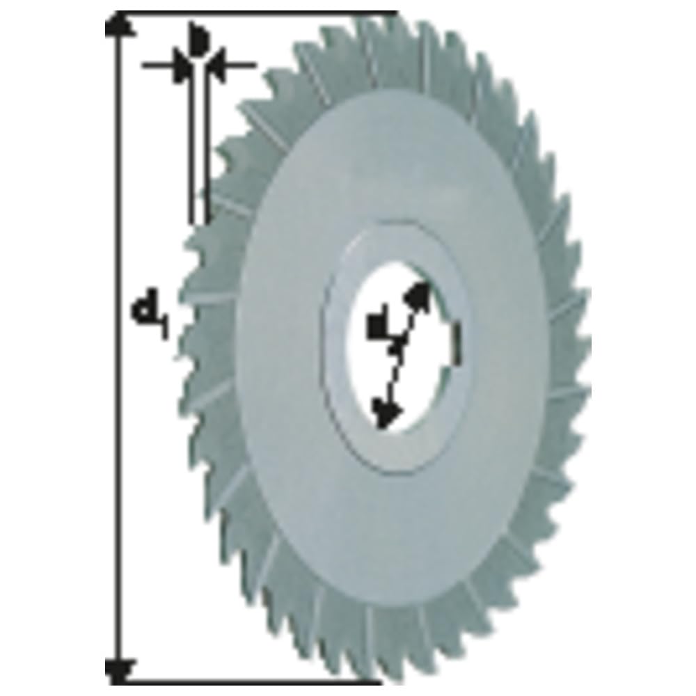 Forum Scheibenfräser D1834A HSSE 125 x 2,5 mm, 4317784823784