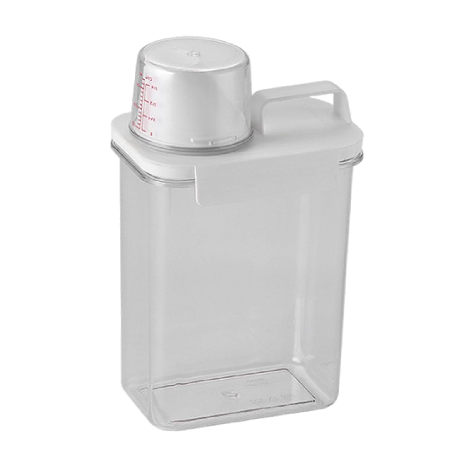 BNF Laundry Powder Box Container Sealed Lid Storage Jar for Toilet Dorm Pet Food 1800ml | Home & Garden-image-22