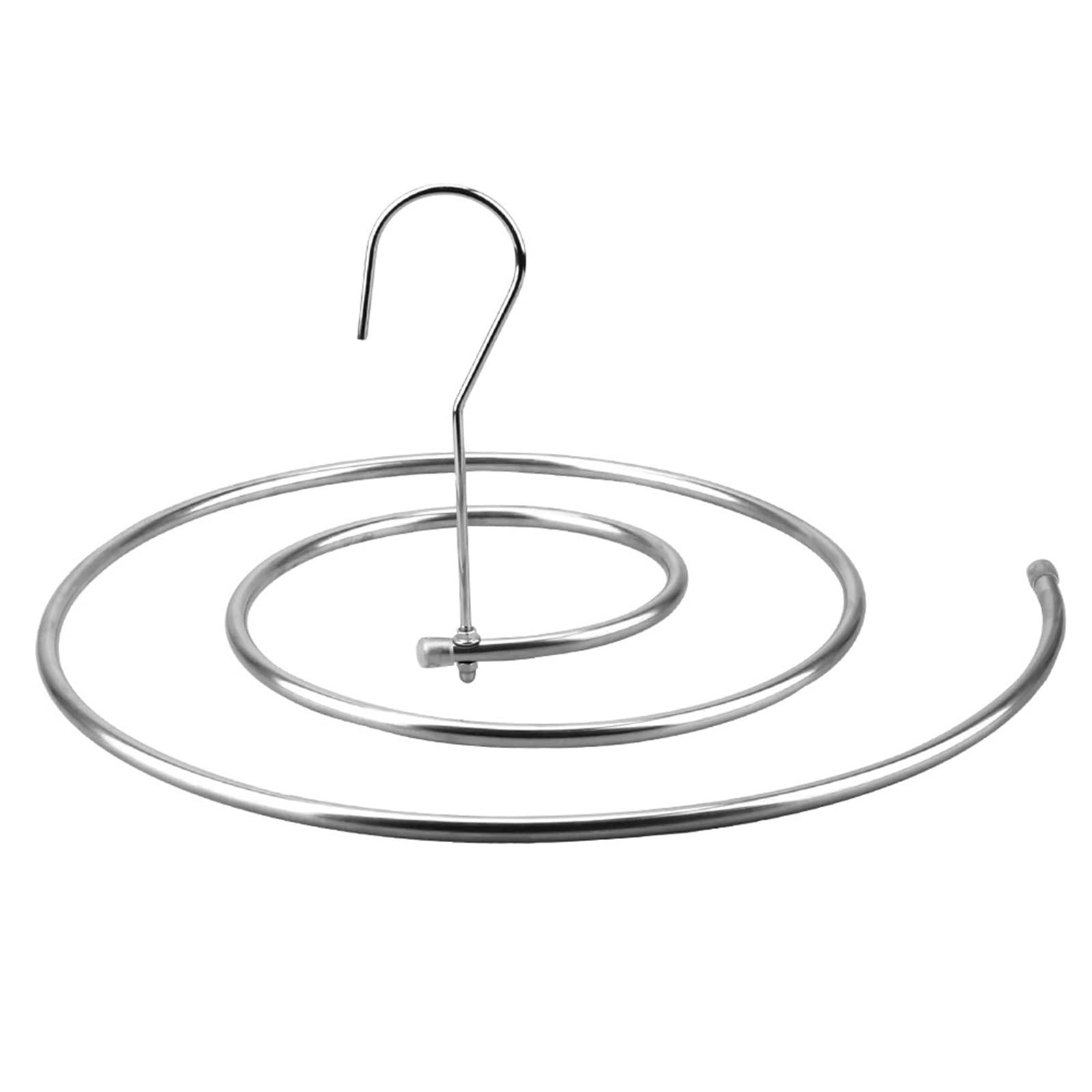 3pcs Outdoor Home Balcony Hanger Rotating Drying Rack Round Spiral Quilt Sheets Stainless Steel Blanket Save Space for Sheets Bedspreads