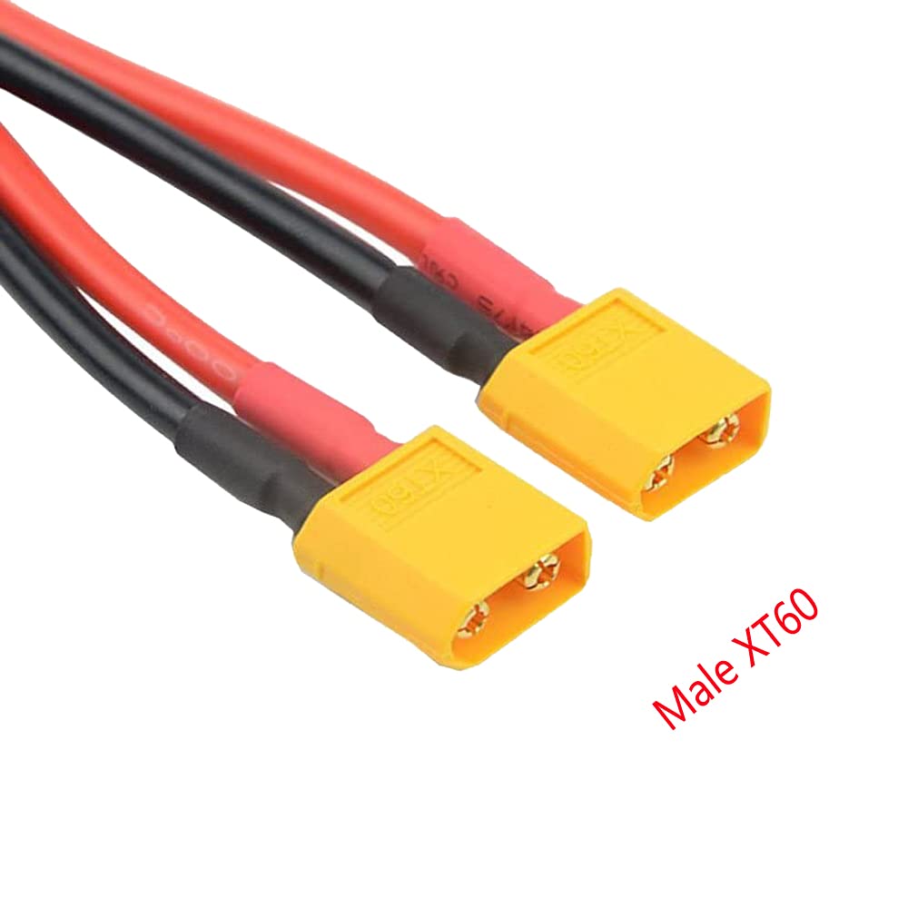 XT60 Parallel Adapter 2er-Set - Kabelos Für RC Akkus