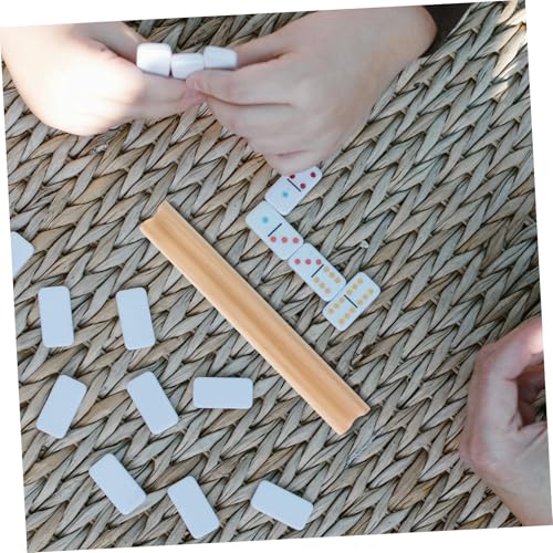 Base de Madera para Juegos de Domino y Mahjong Hemoton miniatura 6