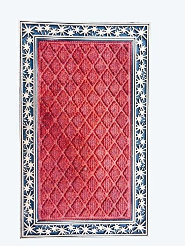 Welcome Door Mat Water absorber size 18" X 30" RED
