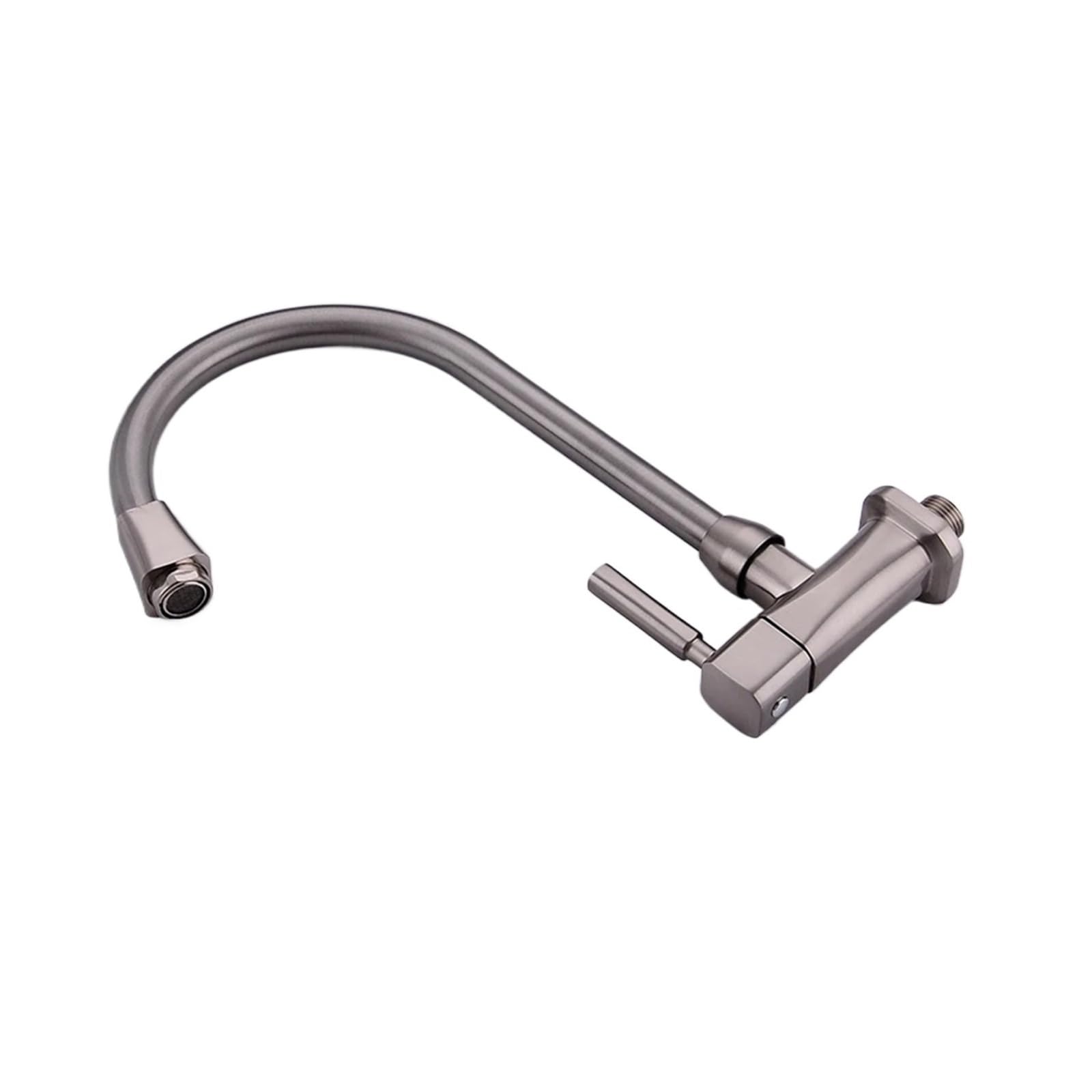 Grifo de cocina para pared de agua fría ideal para optimizar espacio en zonas de lavado