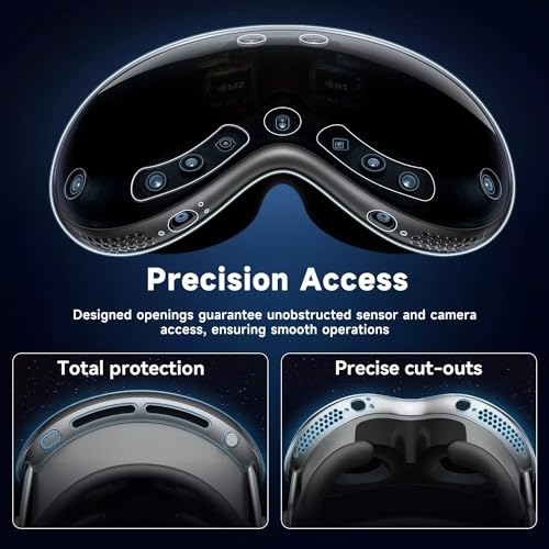 image for ZEEOHIU Compatible with Apple Vision Pro Case TPU Protective Cover Cas