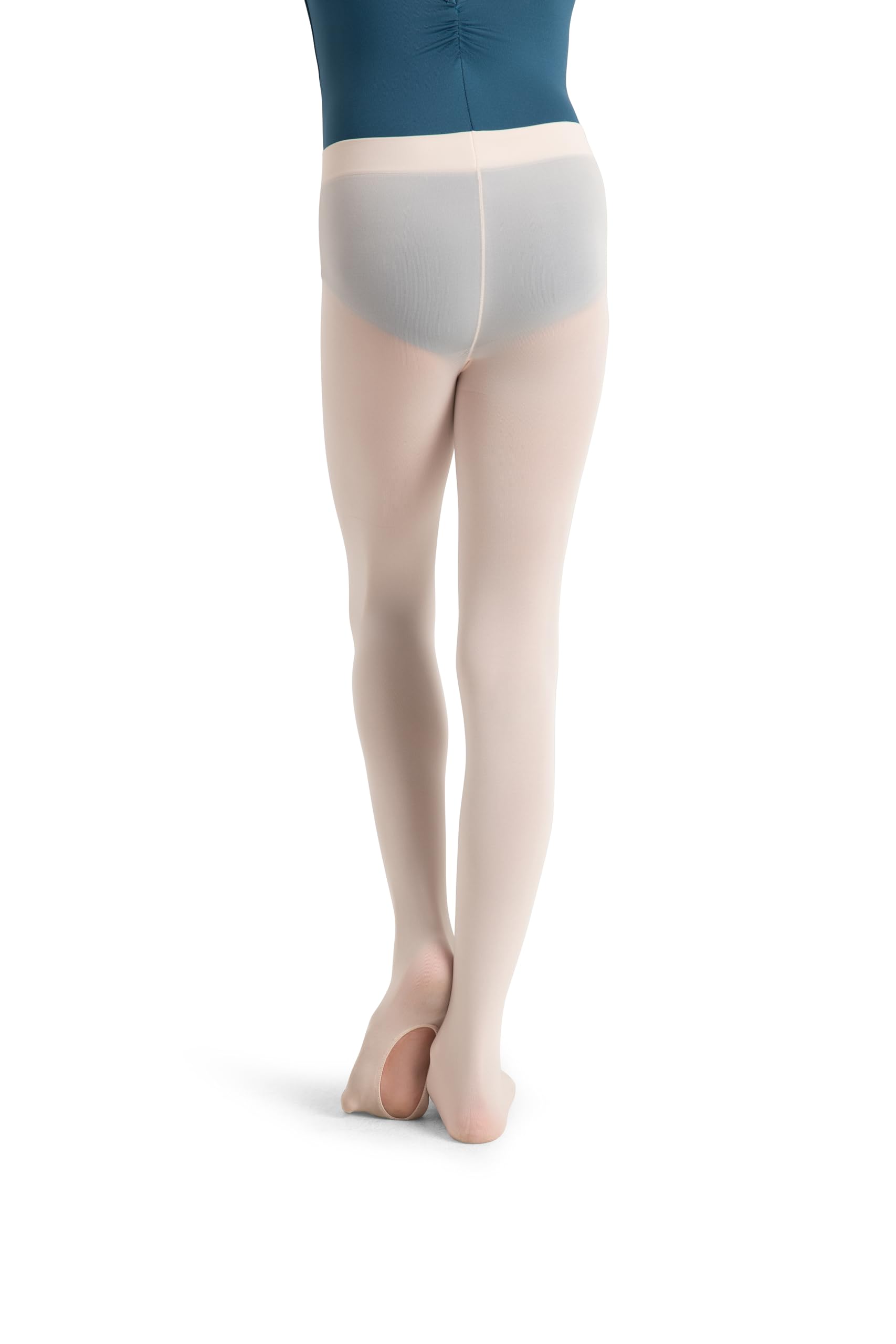 Capezio Ultra Soft Transition Tight-Little Girls Medias, 30 den, Rosa Claro, 2-6 para Niñas
