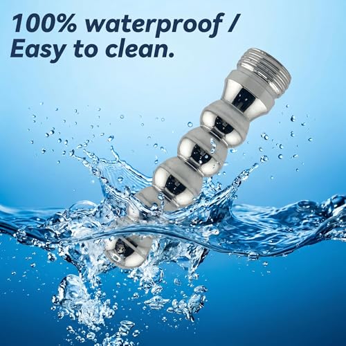 Image of Shower Enema Kit for Men & Women - High-Pressure Douche Nozzle with Velvet Bag | Universal 0.5 inch Thread | Rust-Proof Aluminum
