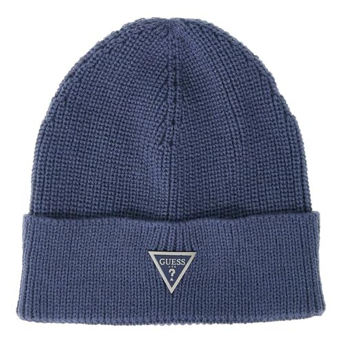 Bonnet bleu Guess idéal pour vos sorties citadines et week-ends