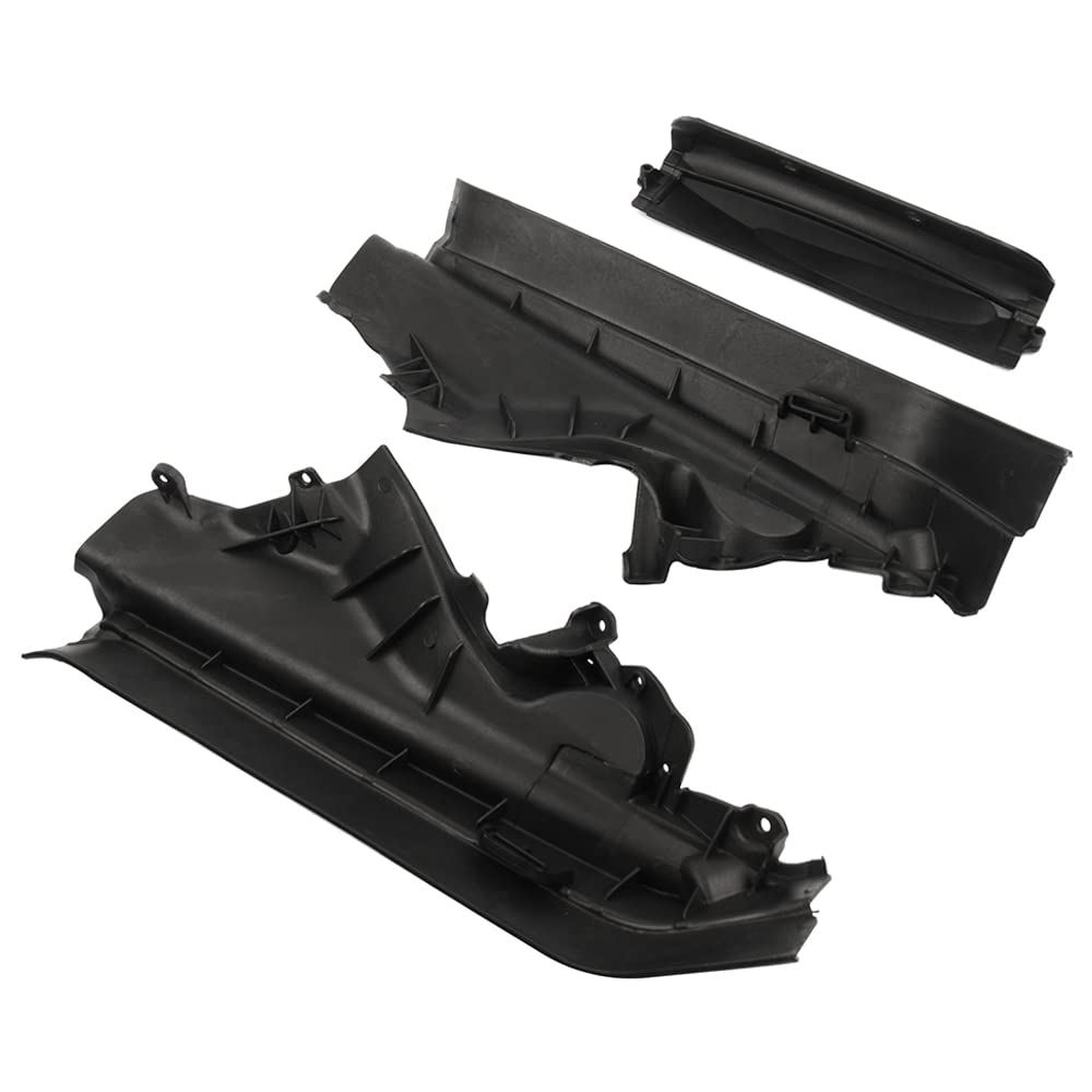 51717169419 Motor Compartimiento Superior Partición Panel Mamparo Kit 3PCS Compatible con X5 E70 2006-2013, E70 LCI 2009-2013, X6 E71 2008-2014, E72 Hyb 2009-2011 Huiruhy
