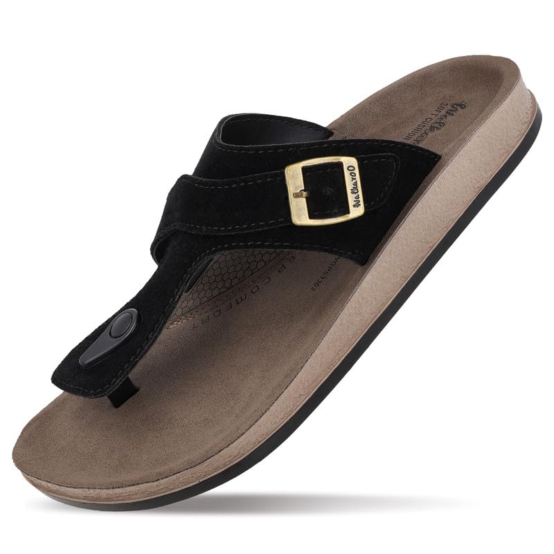 Image of WALKAROO Men's Fashion Sandals with Cushion Sole - WGP53302