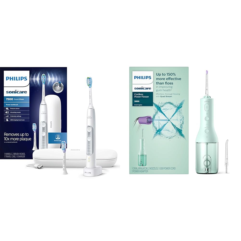 Amazon.com: Philips Sonicare ExpertClean 7500, Rechargeable
