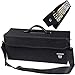 MEEDEN 120 Slots Marker Case Lattice Style Empty Holder Marker Storage Bag with Hard Plastic Handle and Baldric for Copic Prismacolor Touch Spectrum Noir Paint Markers