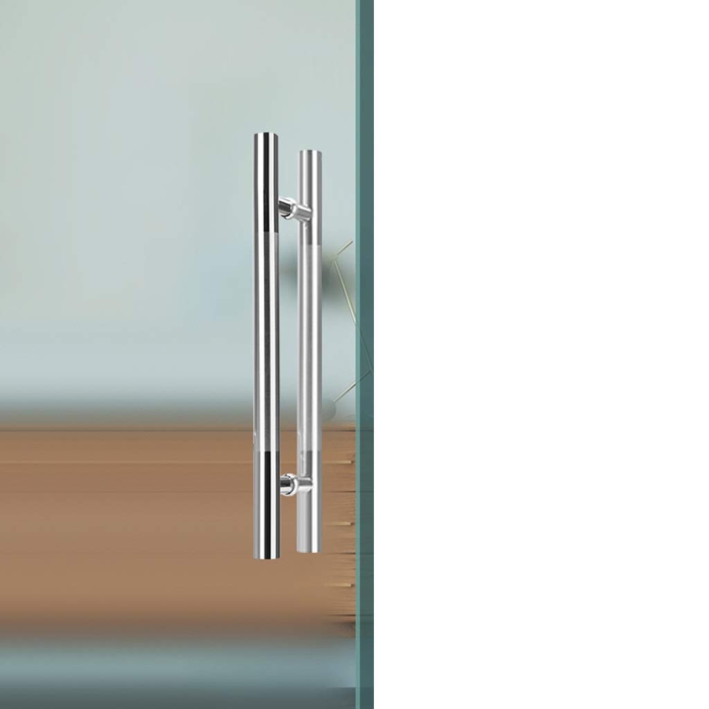 Poignée de porte coulissante en acier inoxydable pour sublimer votre grange en bois