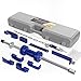 XtremepowerUS 13LBS Dent Puller w/Slide Hammer Auto Body Truck Repair Automotive Hammer Puller Repair Frame Set with Carrying Case
