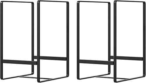 Miniatura 10 de Paquete de 2 soportes organizadores de platos con 8 ranuras verticales para gabinete, estantes de secado de platos, estantes organizadores de platos