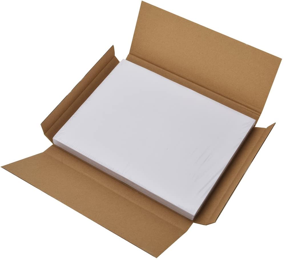 Image of 100 Sheets 30 UP 1 inch x2-5 /8 Shipping Labels 3000 Pcs FBA Label Stickers for Laser /Inkjet Printers, White Blank Sticker Name Tags, 30 Per Page
