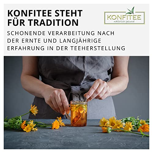 Konfitee Zistrosenkraut geschnitten 1000g I Zistrose fein geschnitten I Zistrosentee I Cistus Incanus I Naturprodukt I Frei von Zusätzen & Aromastoffen I Premium Qualität