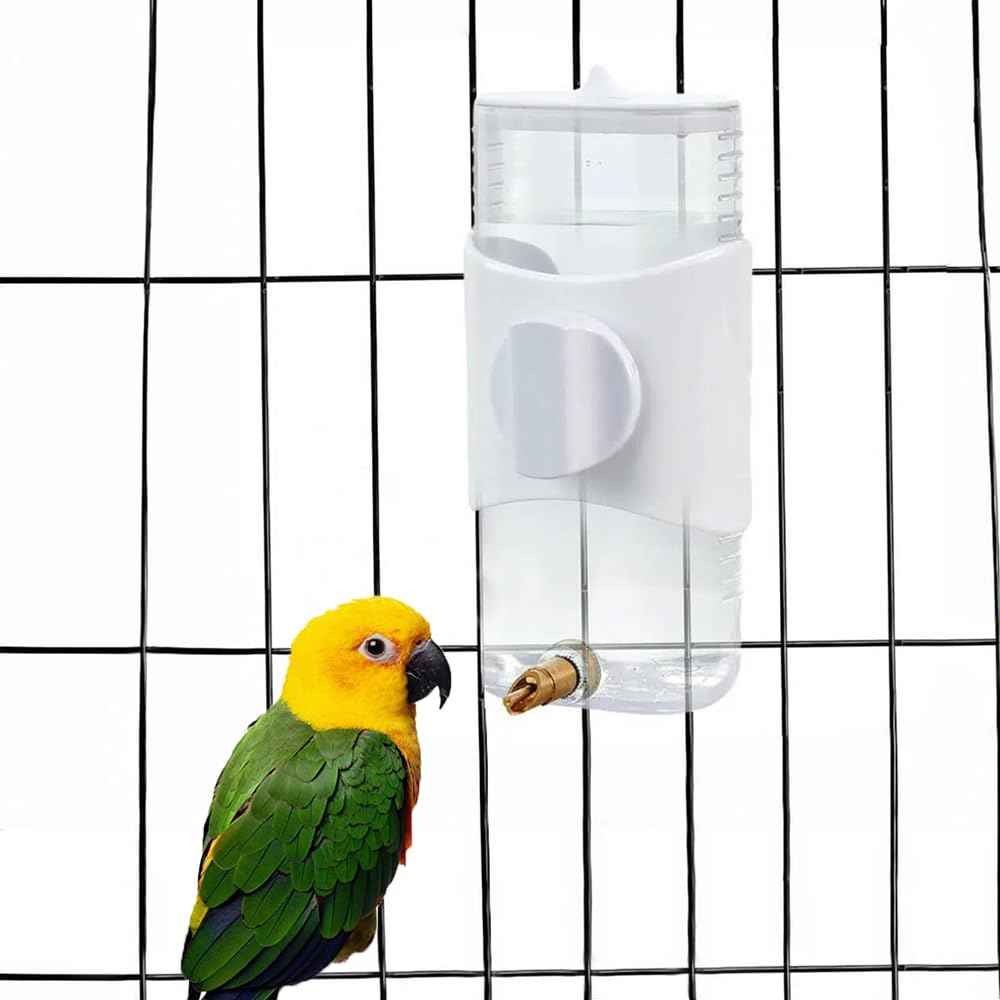 Amazon | IYOIYA 鳥 水入れ 自動 給水器 カゴ ケージ 外付け 水飲み器
