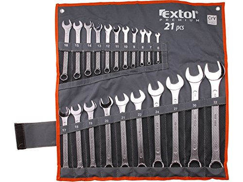 Extol Premium6335 Combination Wrenches Set (21-Piece)