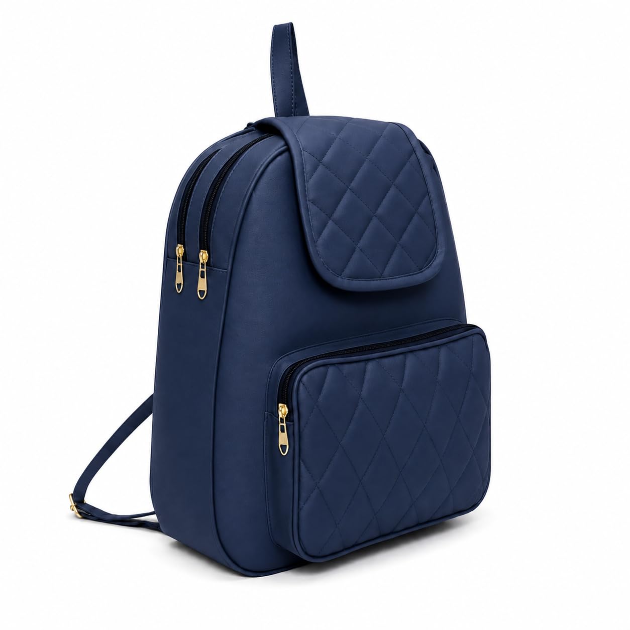 Women's Quilted Backpack | Lightweight Casual Travel Bag-picture-19