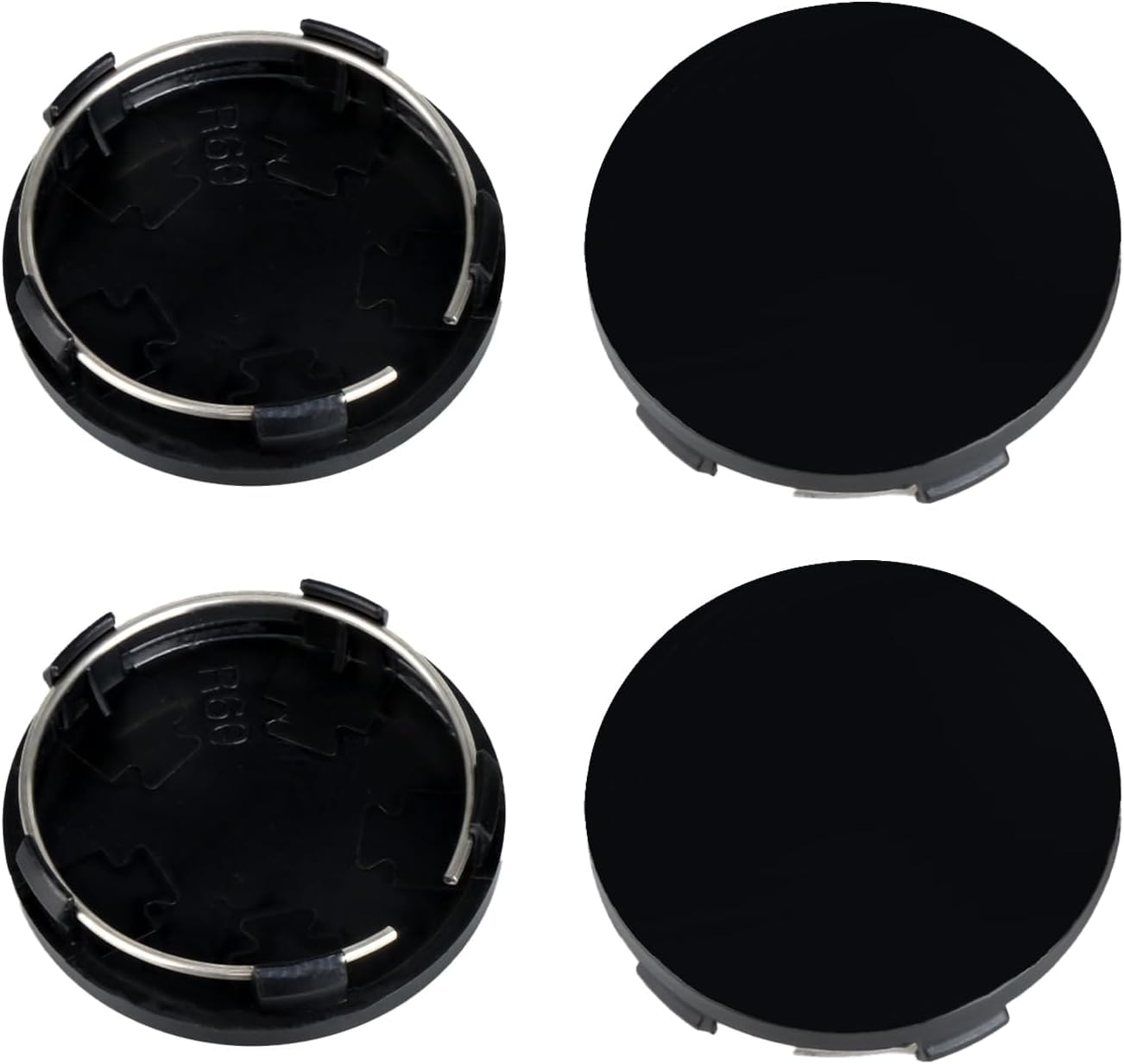 ZTYUANHANG Diameter 60mm 4 Pcs Wheel Center Cap Sticker for BMW X1 F48 MK2 Estate 2015 to 2022, Alloy Wheel, Wheel Hub Covers, Car Wheel Center Hub Caps Replacement