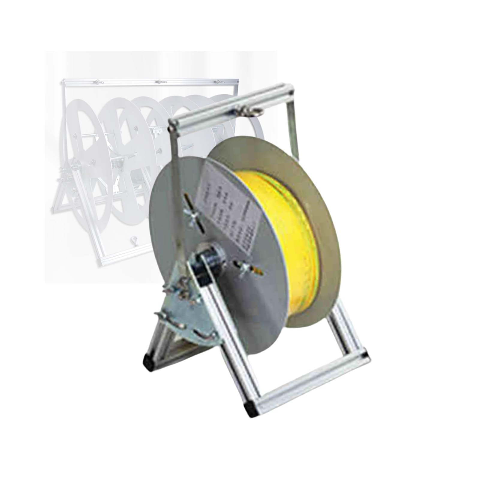 WDSOPK Wire Spool Rack,Portable Wire Rack Dispenser,Multi-Spool Wire Rack Dispenser with 1/2/3 Rods,for Electrical Industrial (1 Rods Wire)