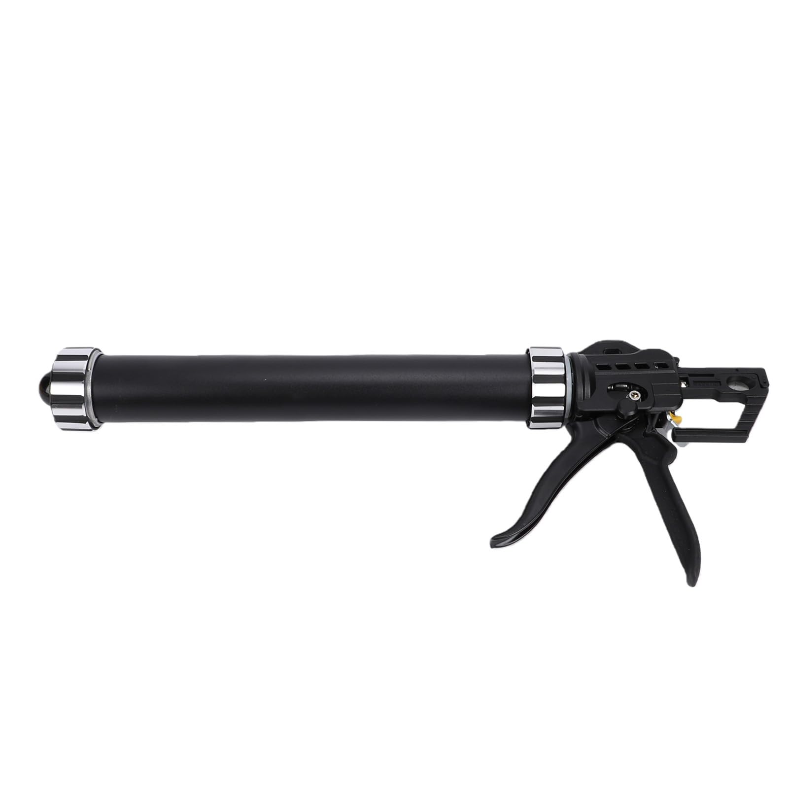 Pistola de Calafateo Industrial Manual, Aplicador Sellador 19 Rodamientos con Luz LED, Dispensador Pistola Calafateo Manual para Construcción Sellado Ventanas Puertas Piso