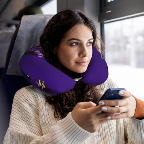 Almohada de viaje poliéster talla única suave miniatura 6
