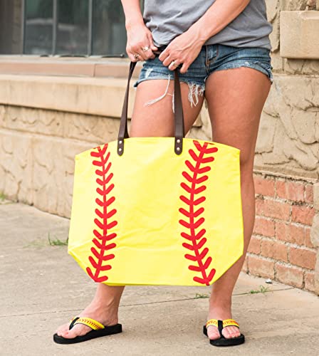 Bolso tote de lona Cocomo Soul para softball | Regalo para mamá de equipo de softball miniatura 5