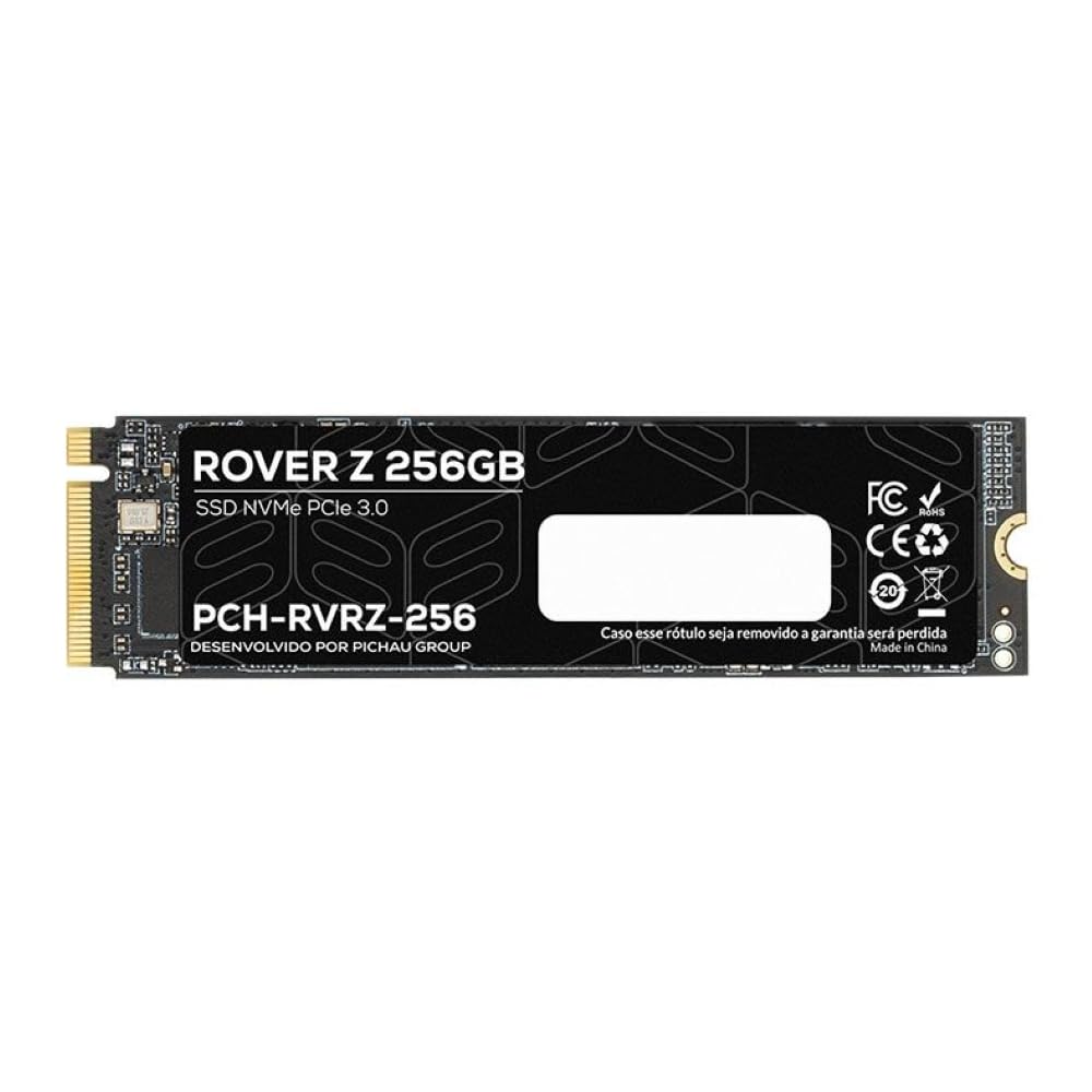 SSD Pichau Rover Z | 256 GB | M.2 NVMe PCIe 3.0 x4 | Leitura 2900