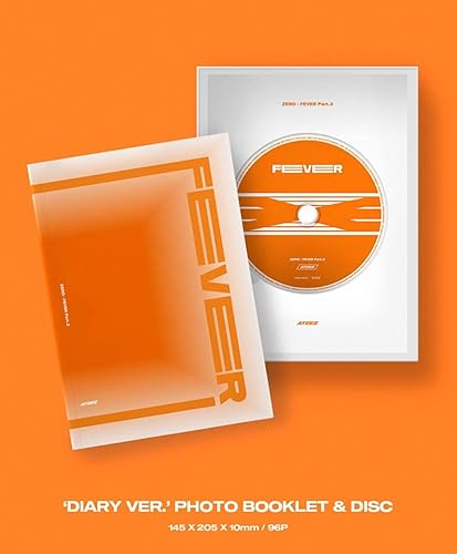 Miniatura 3 de KQ Ent. ATEEZ - ZERO : FEVER Part.3 Álbum+Juego de tarjetas fotográficas adicionales (versión iraria)