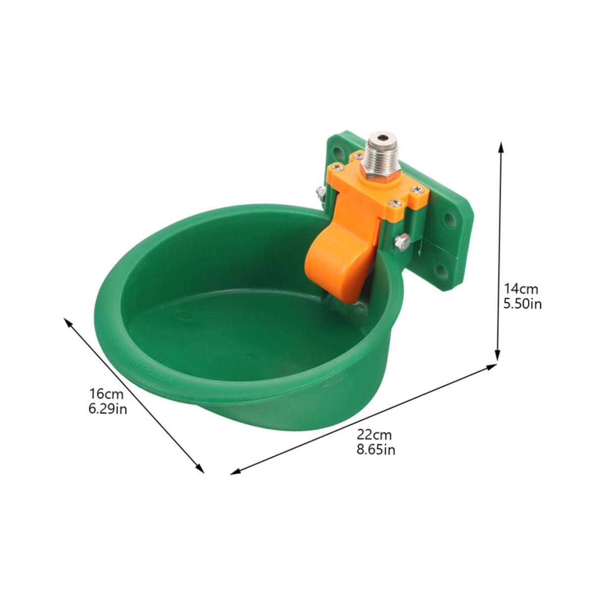 BESPORTBLE Sheep Goat Drinking Fountain Automatic Water Dispenser Large Bowl Abs Plastic for Cattle Pigs