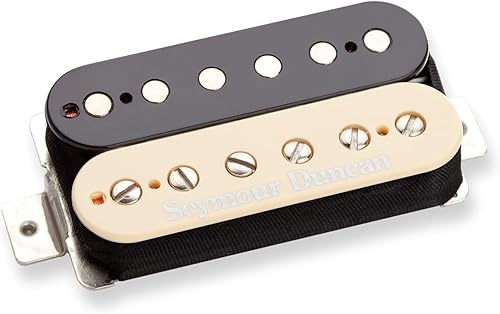 Miniatura 3 de Seymour Duncan SH-4 JB Modelo Puente Humbucker Pickup– Zebra