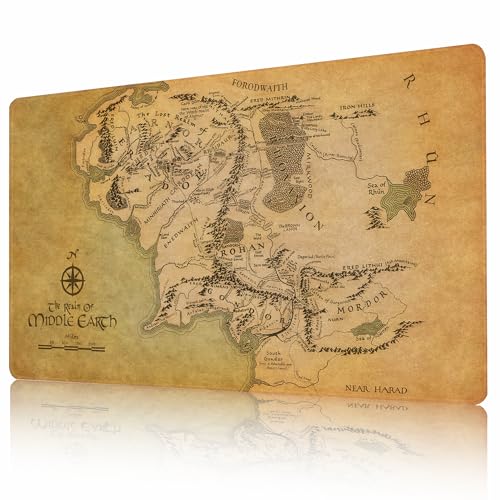 MTG Tapete de Juego de 24' x 14' con Bordes cosidos y Superficie de Goma Suave para Juegos de Cartas, tapete de Juego Antideslizante con Bolsa de Almacenamiento Gratuita