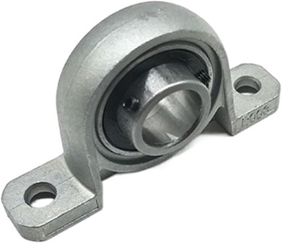SSIMOO 2PCS KP004 Pillow Block Ball Bearing 20mm Zinc Alloy Miniature Bearings Industry Tool 99x21x53mm Kindly