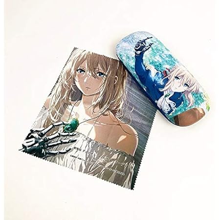 Amazon 劇場版 ヴァイオレット エヴァーガーデン メガネケース クロス付き Bl アニメ 萌えグッズ 通販