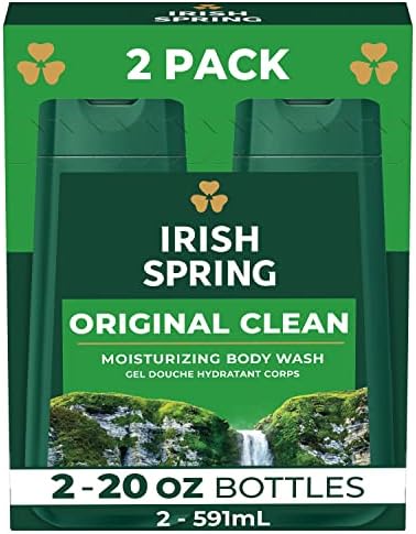Irish Spring Original Clean Body Wash, 20 Oz, 2 Pack
