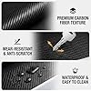 Carbon Fibre Car Door Sill Protector for VW ID. Buzz 2022-2026, Anti-Scratch Scuff Plate Guard, Flexible Vinyl Edge Wrap Tape, Auto Step Bumper Cover Accessories #2