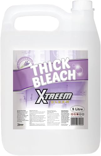 Xtreem Thick Bleach Lavender Field Fragrance Bathroom Cleaner 5 Litre