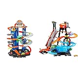 Produkt 1: Die riesige Hot Wheels Garage – ein Parkhaus, in dem mehr als 100 Fahrzeuge Platz finden – regt zu stundenlangem, fantasievollem Spielen an