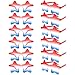4th of July Star Glasses 12 Pairs Fourth of July Party Favors Red Blue White American Flag Sunglasses for Kids Women Independence Day Gifts Patriotic Sunglasses for Pool Party in USA Decorations
