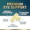 Eye Vitamins Supplements - 3x Strength Eye Health Vitamin with Lutein and Zeaxanthin - Vision Macular Health & Dry Eyes Support With Zinc, Vitamins C E & Minerals, Bottled in USA - 60 Capsules