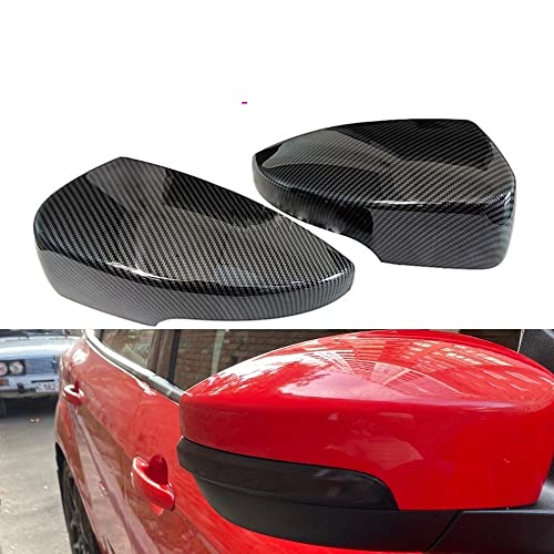 Protection rétroviseur Focus MK3 look carbone anti-rayures 12-18