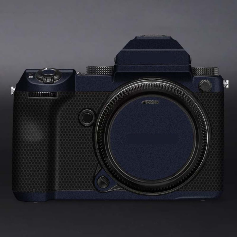 GFX 50S - Cover adesiva antigraffio per fotocamera FujiFilm GFX50S, pellicola protettiva in vinile (indaco opaco)