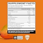 BARE PERFORMANCE NUTRITION BPN Flight Pre Workout, Supports Energy and Mental Focus, Improved Endurance & Muscle Pumps with CarnoSyn® Beta Alanine, Mango, 30 Servings - Image 2