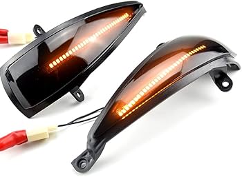 RZG 2 indicatori di direzione laterali lenti trasparenti a LED per
