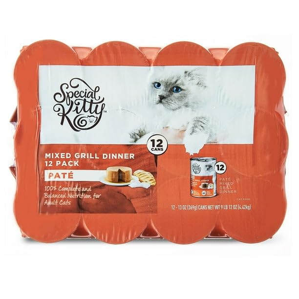 FYNORI Mixed Grill 13oz 12 Pk, Provides 100% Complete and Balanced Nutrition for Your Cat's Optimal Health, Contains Nutrients to Help Your Cat Maintain Their Healthy Lifestyle