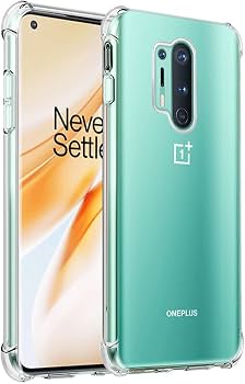 Amazon.com: iCoverCase for OnePlus 8 Pro Case Clear, Corner